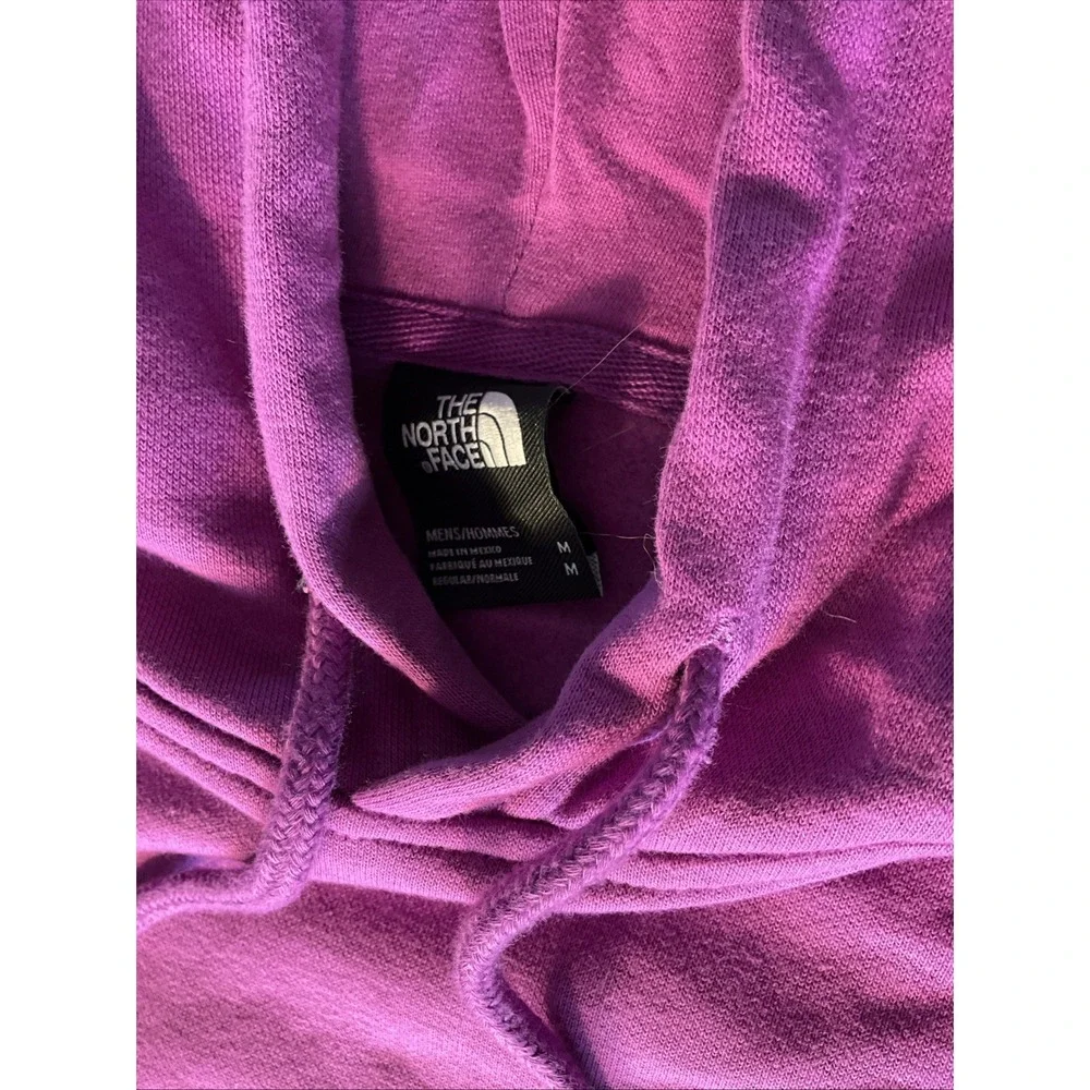 The North Face Men's Purple Hoodie Size Medium